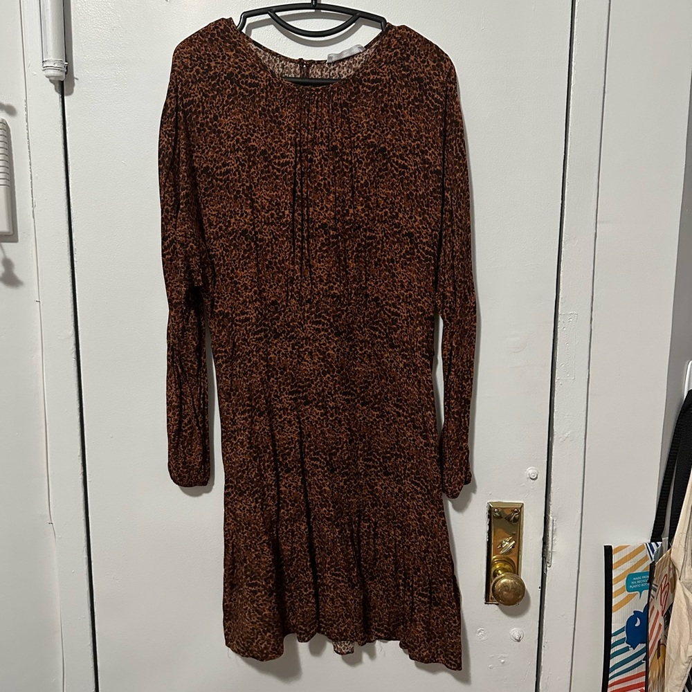 Cheetah Print Dress